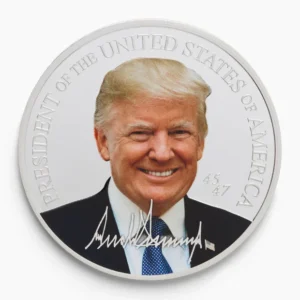 Trump Big Beautiful Silver Color Coin