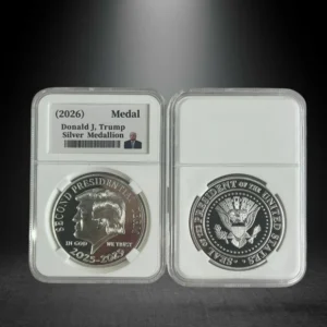 President Trump Second Edition Silver Medallion